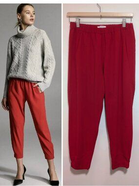 Aritzia Babaton | Dexter Pant in Red